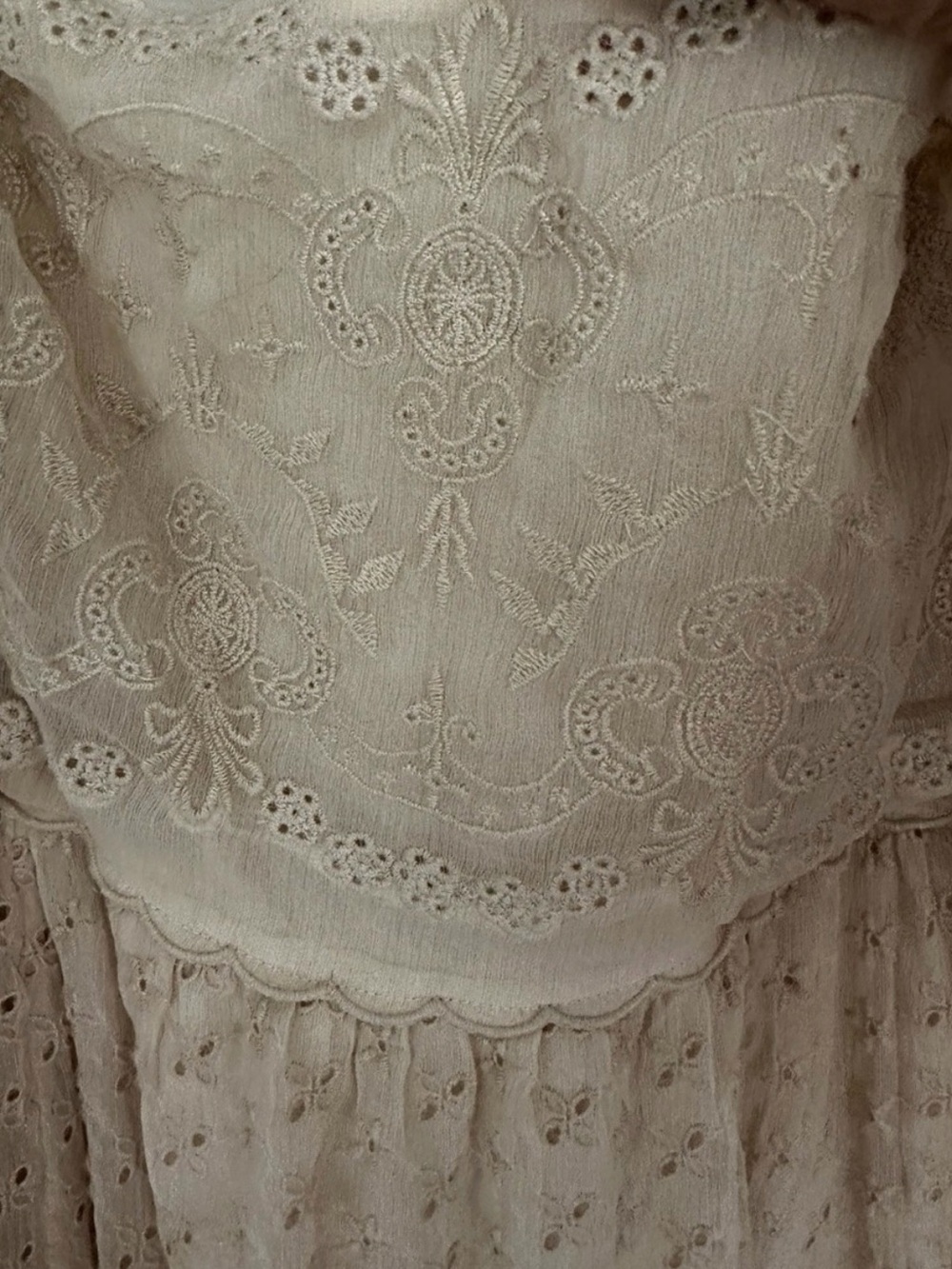 Free People Malina Maxi Dress in Ivory - Picture 4 of 7